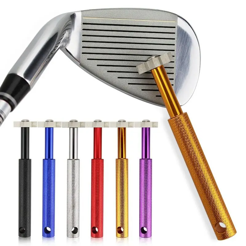 New Golf Club Sharpener With 6 Heads Re-Grooving Sharpening Tool Cleaner For Head Strong Wedge Alloy Cut | Спорт и развлечения