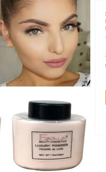 Гладкая рассыпчатая пудра для лица с контролем жирности консилер макияжа