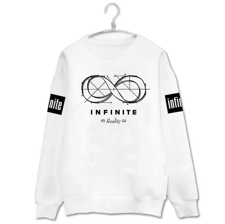 2018 Новая Мода infinite 5th мини альбом же Круглая горловина толстовки kpop реальности