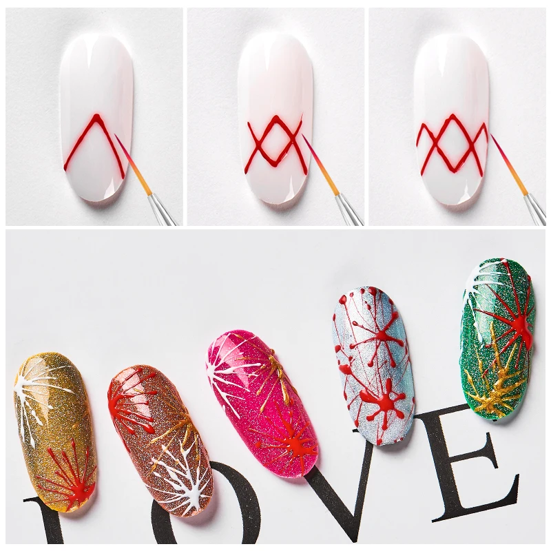 5 мл, гель-паук, креативный рисунок проволоки, Гель-лак для ногтей, от точки до линии, тянущий шелк, паучок, Гель-лак, живопись, Типсы для маникюра
