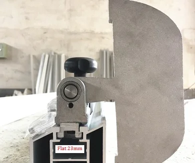 Flat 23MM Деревообрабатывающий раздвижной стол пилы панель расположение положение щелевой блок стоп стопор с масштабированием Лупа - Цвет: Flat 23MM
