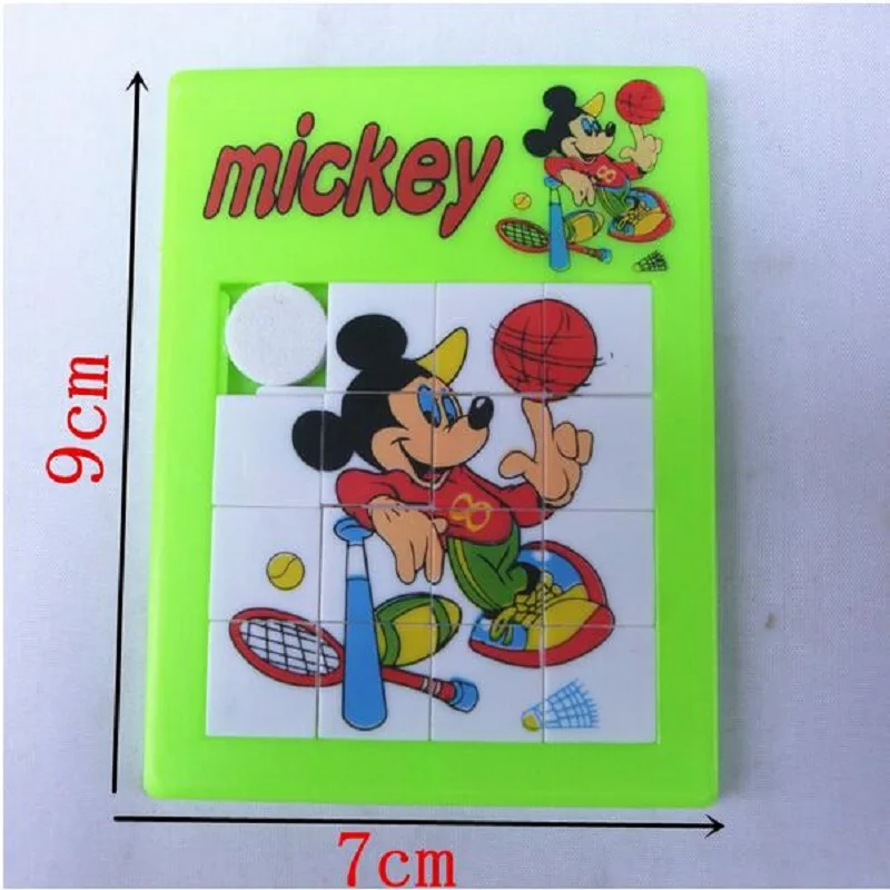 Новые привлекательные disney Микки головоломка обучения Смешные гаджеты интересные игрушки для детей подарок на день рождения развивающие игрушки деревянные игрушки головоломки развивающие игрушки для детей головоломка - Цвет: Disney Puzzle