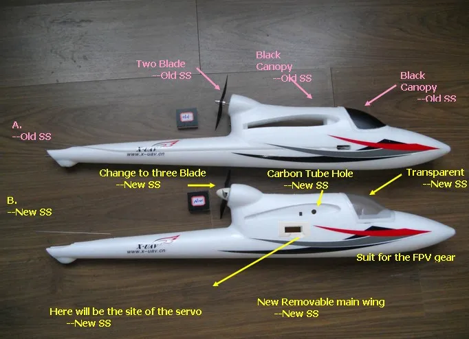 RC самолет X-UAV планер X8 1400 мм небо Серфер 1400 мм крыло пролет комплект EPO самолет из пеноматериала игрушки