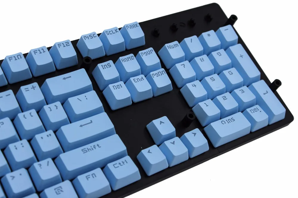 MP 104 ключи двойная съемка с подсветкой толстые ABS/PBT колпачки OEM профиль для Cherry/NOPPOO/filco Механическая игровая клавиатура Keycap