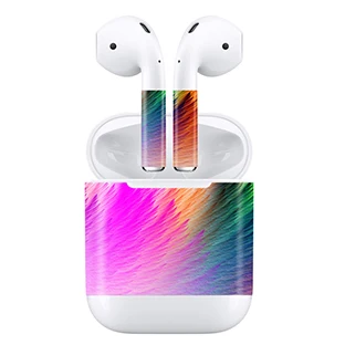 A010 GOOYIYO-для Apple AirPods 1 2 DIY персональная наклейка наушники Проводная зарядная коробка 3M виниловая наклейка цветные аксессуары для кожи - Цвет: A010
