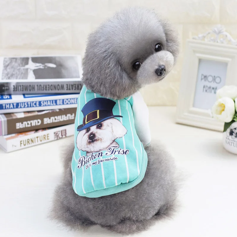 Милая бейсбольная куртка с принтом собаки зимняя теплая хлопчатобумажная одежда