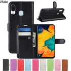 Чехол-бумажник для Samsung Galaxy A10, A20, A30, A30s, A40, A50, A50s, откидной кожаный чехол, чехол для телефона из ТПУ с рисунком в виде 30, 50, чехлы