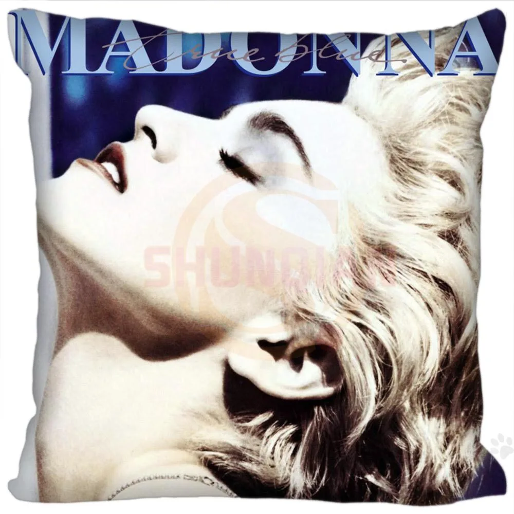 Свежеприбывшие розетки из современного Подушка наволочки с Мадонной на молнии (с