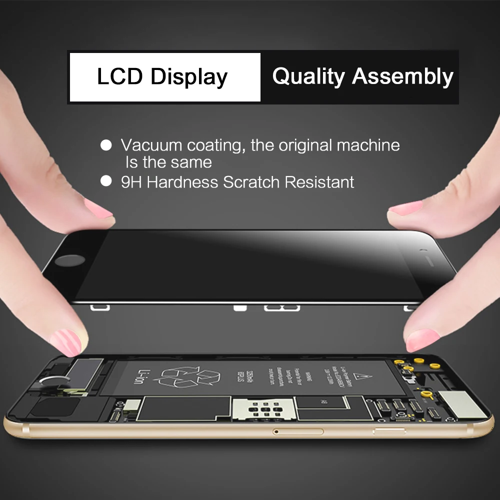 Класс AAA + ЖК экран для iPhone 6 4S 4 Замена экрана дисплей хорошее 3D качество