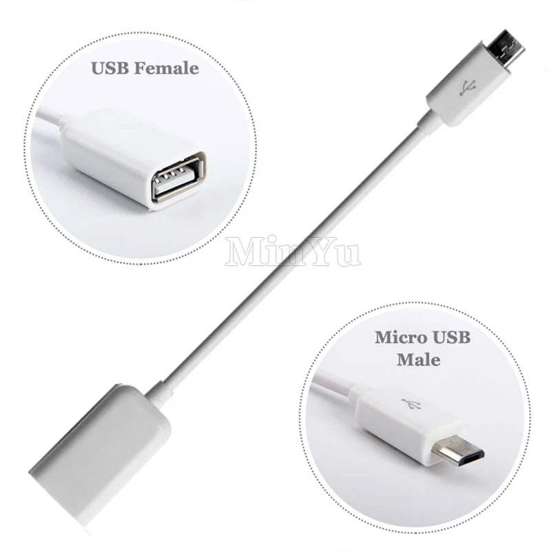 Адаптер Micro USB хоста OTG для Acer Iconia One 8 B1-850 Predator B1-721 5Pin 2 0 адаптер | Компьютеры и офис