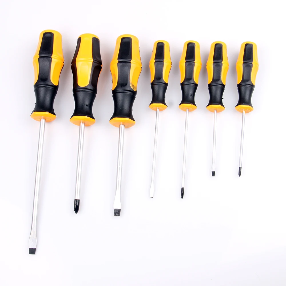 Набор отверток из 7 намагниченных крестообразных набор ручных инструментов для