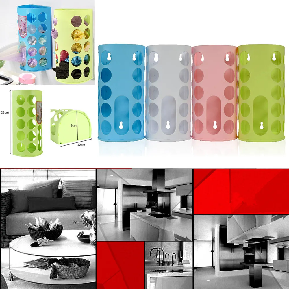 Fashionable Delicate Practical Plastic Storage Box Organizer Garbage Bags Collection Boxes Cuisine Rangement | Дом и сад