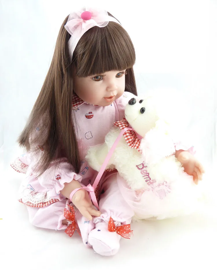 Rebuild doll 20 'simulation baby роскошные аксессуары подарок DH024 кукла игрушка Детские