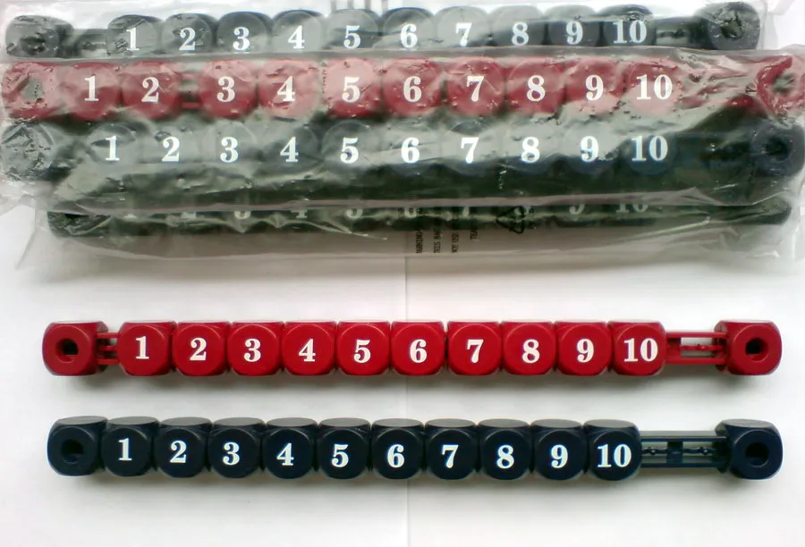 

FREE SHIPPING 2PCS/lot blue&red FOOSBALL SOCCER TABLE football fussball babyfoot air hockey SCORING UNITS counter 021
