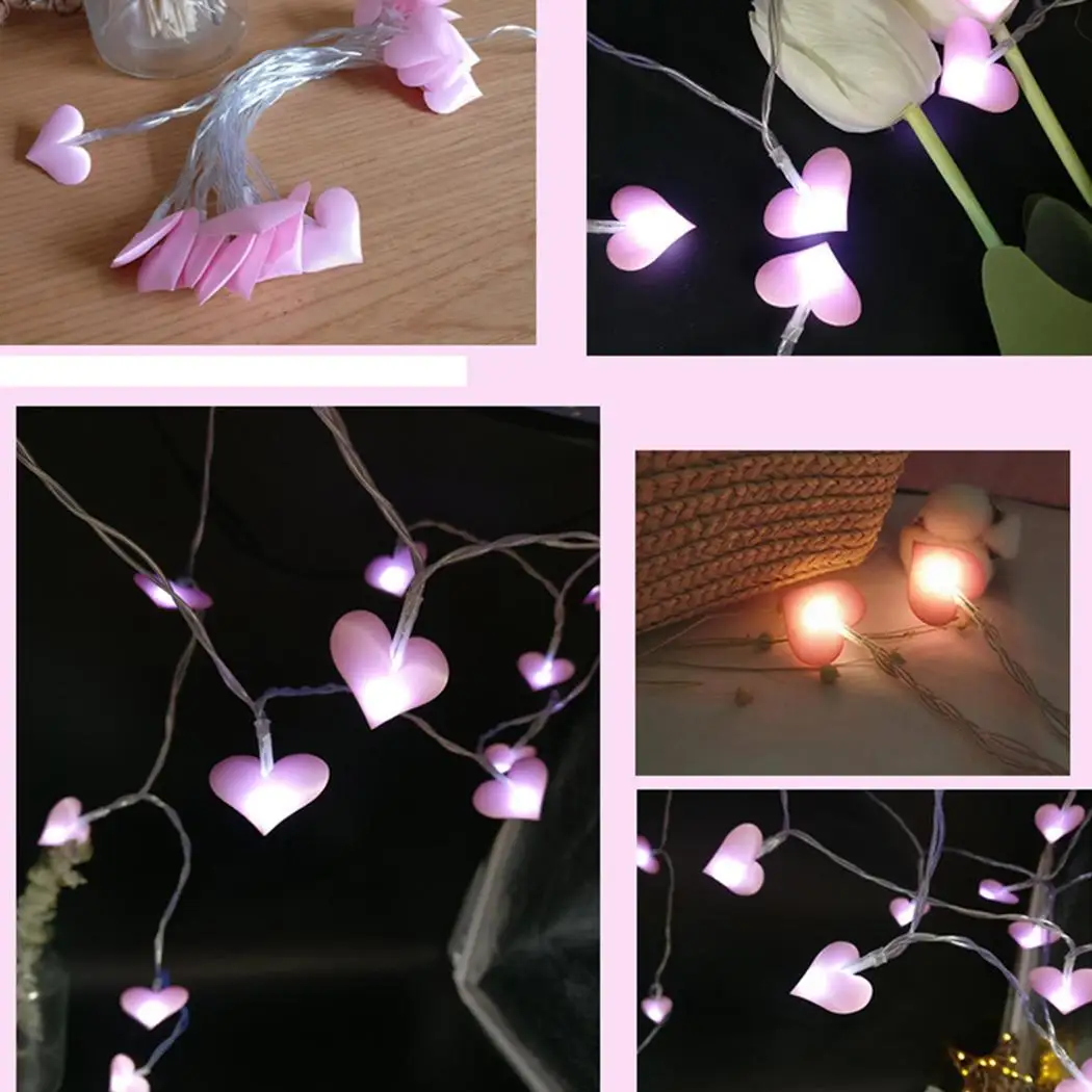 Универсальный Водонепроницаемый светодиодный светильник в форме сердца IP44