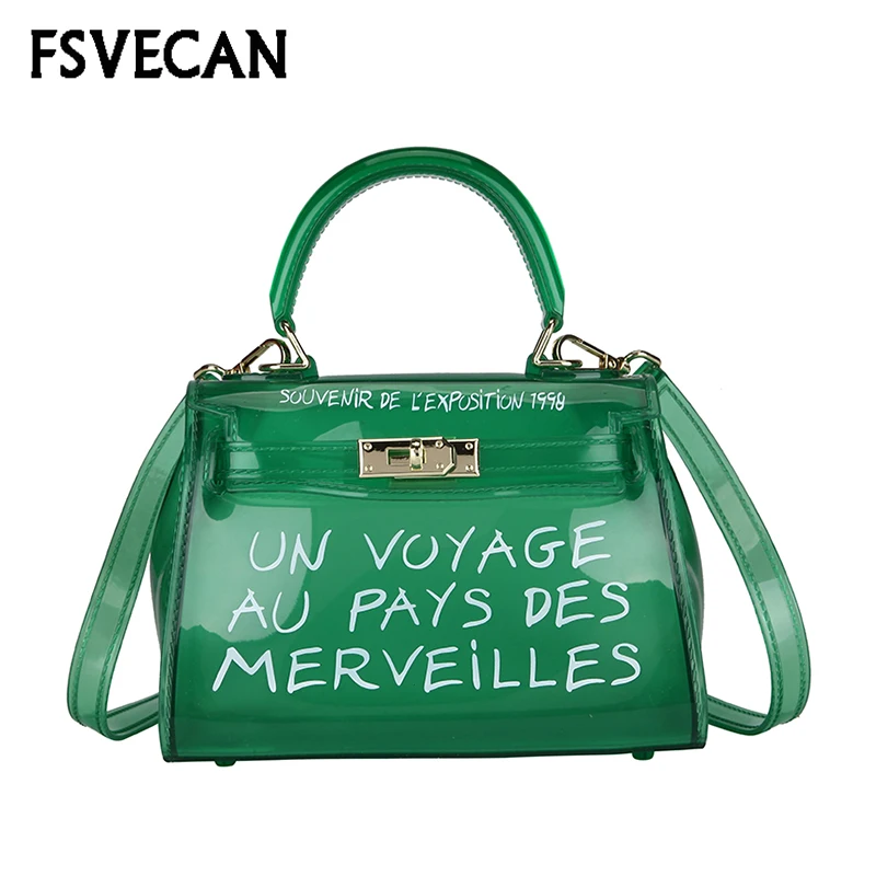 Новинка 2019 Прозрачная женская сумка корейская мода 2 размера больше цветов