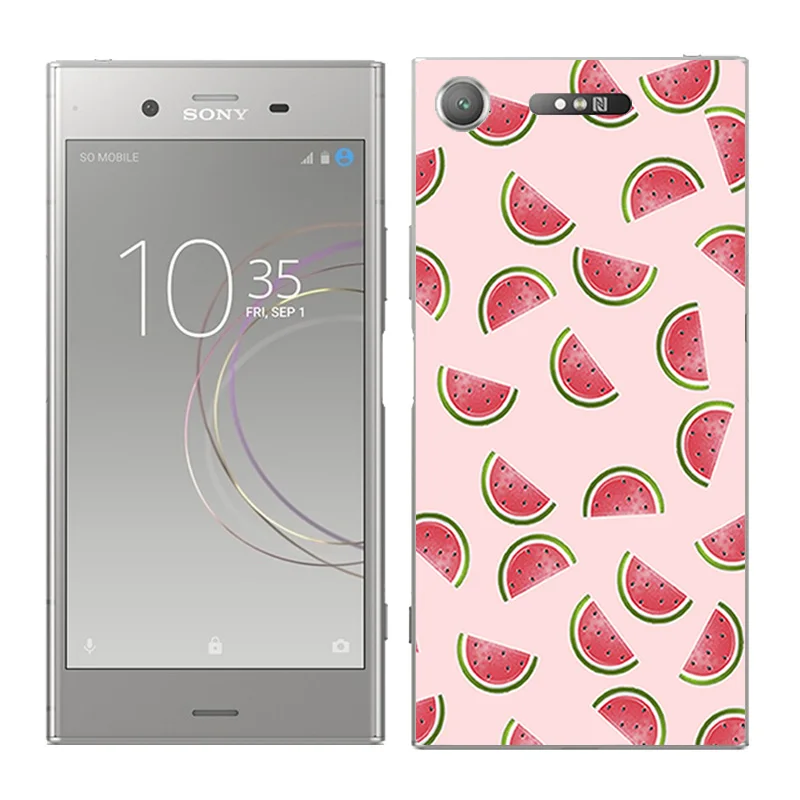 Защита для sony Xperia XZ1 5," Мягкий силиконовый чехол-накладка на заднюю панель для телефона для sony Xperia XZ1 чехол s Focus окрашенный чехол - Цвет: 13
