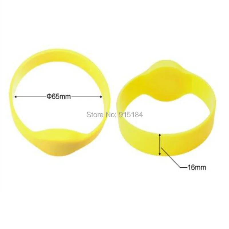 1 RFID Браслет Классический 125 кГц EM4100/TK4100 Polsband браслет Id-kaart часы силиконовый браслет карты контроля доступа