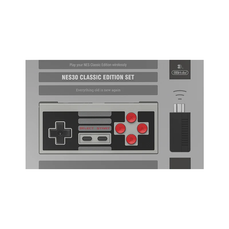 8 BitDo N30 NES30 Classic Edition Беспроводной контроллер Набор с Bluetooth приемник для старых