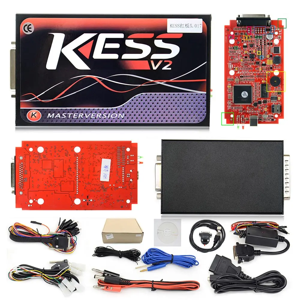 ECU Kess V5.017 онлайн версия KESS 5 017 без ограничения Токена V2.23 V2 OBD2 менеджер Тюнинг
