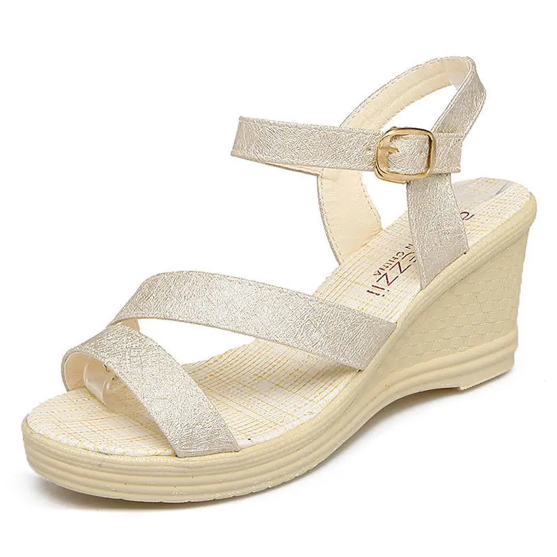 HEE GRAND/Новые Женские однотонные босоножки с пряжкой на ремешке обувь для отдыха