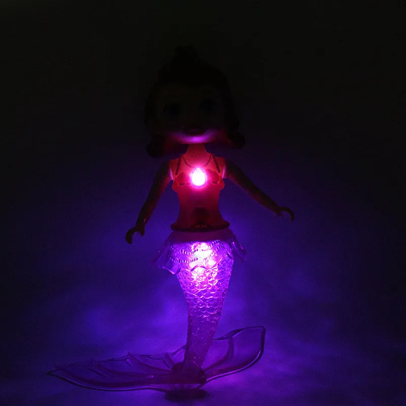 Disney Sophia Mermaid Princess Doll Toys with light &amp music Bobbi Toy Gift Set for girls birthday gift dolls | Игрушки и хобби