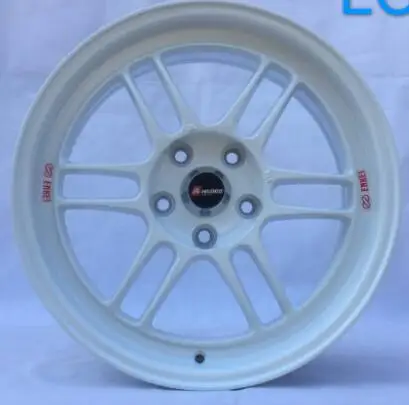 ENKEI 17 дюймов 4X100 5x114,3 бронзовые белые Автомобильные Колесные диски из алюминиевого сплава