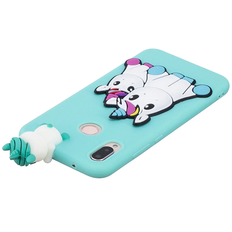 Huawei P20 Lite Case Mate 10 Cover Unicorn Panda Silicone Phone on for Pro P10 P9 Mate10 Etui | Мобильные телефоны и