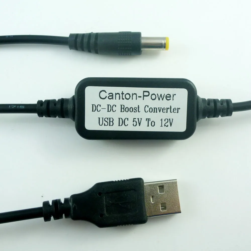 CE036 DC от 5 В до 12 USB к кабелю постоянного тока 5*2 1 мм | Обустройство дома