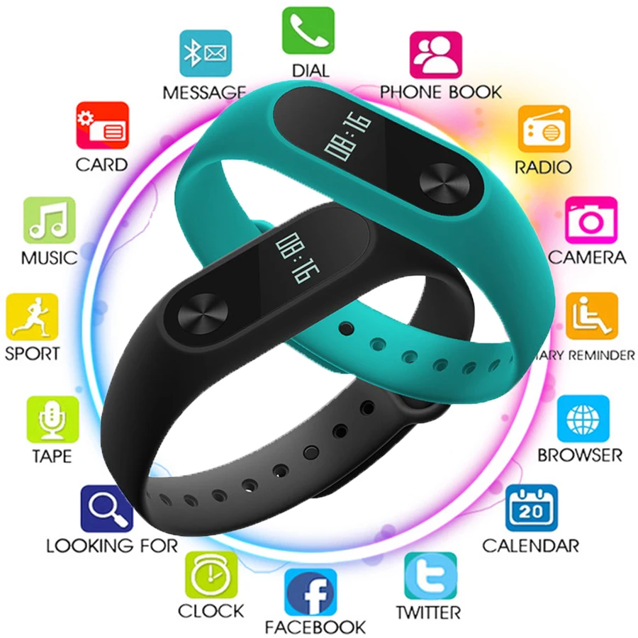 Смарт-часы с браслетом мужские спортивные светодиодные цифровые часы