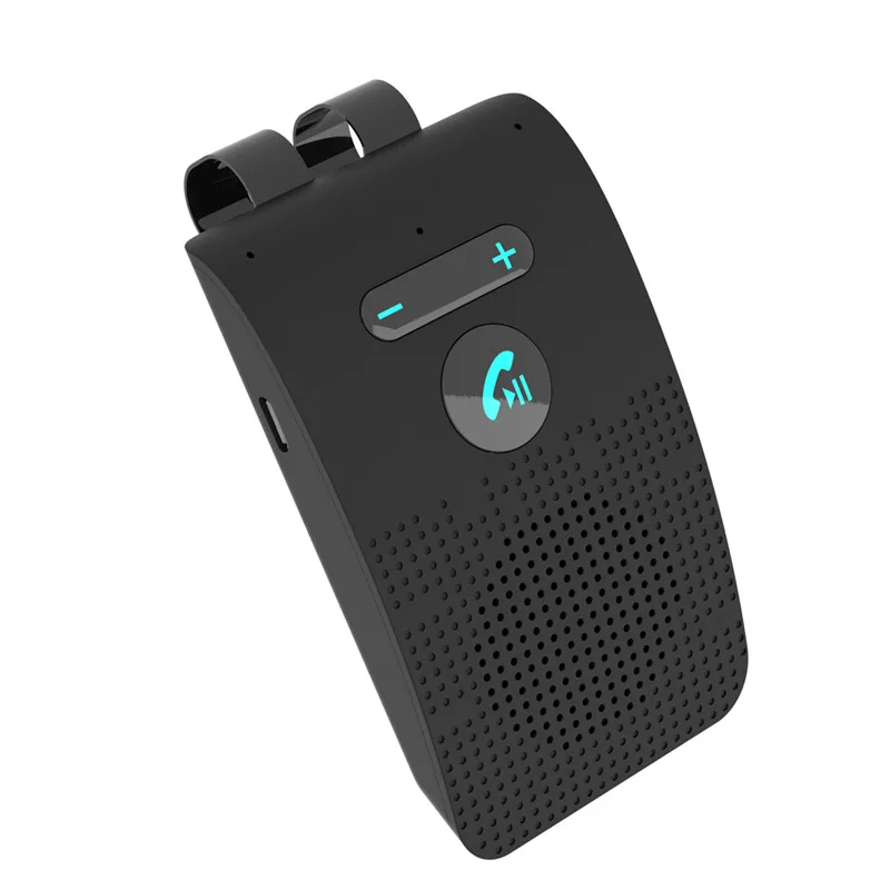 

2023 Bluetooth-compatible handsfree Car kit sun visor wireless Speakerphone multi-point hands-free BT speaker manos libres coche