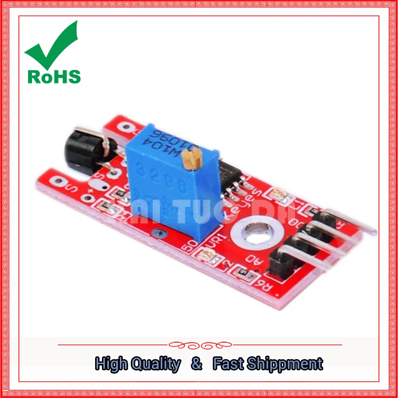 Одночиповый металлический сенсорный модуль для работы с технологией ВОПОГ