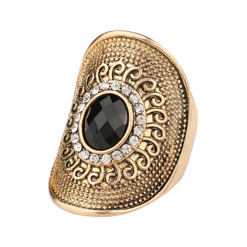 Brokenstone Гипербола чешские кольца для женщин Женские Украшения Кольца|bohemian rings for