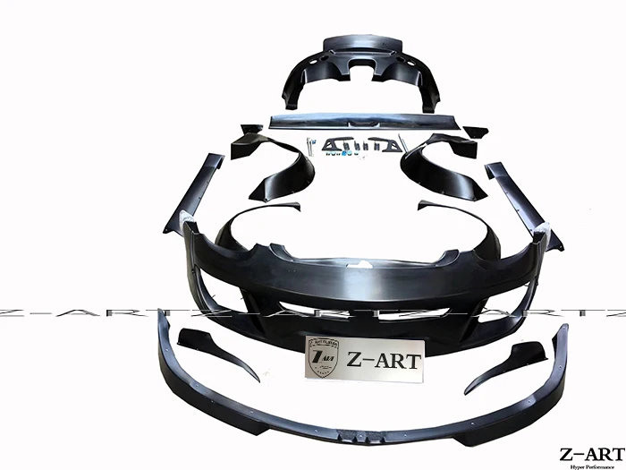 Z-ART Rocket body kit для Porsche Boxster Cayman 2005-2011 для RB body kit для Porsche 987 CF передняя крышка багажника+ комплект расширителей колесных арок