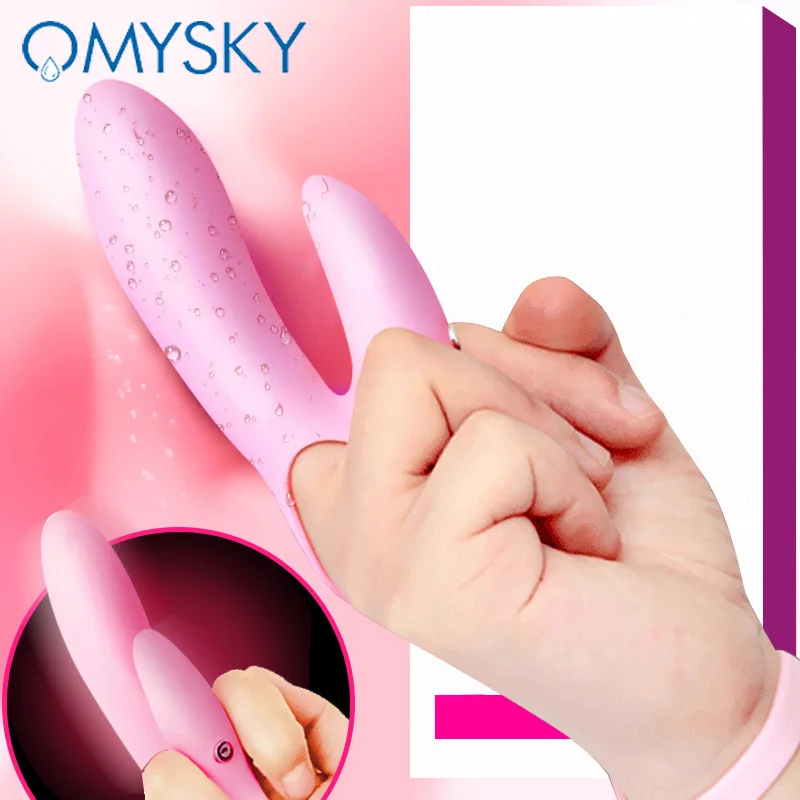 Пальчиковые Вибраторы женские кисточки мастурбатор G точечный массажный