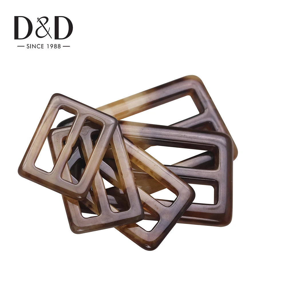 25/30/35/45/50mm Buckle for Clothes Scarf Adjust Buckle T-shirt Garment Accessories Knot Tri-glides Wire-formed Strap