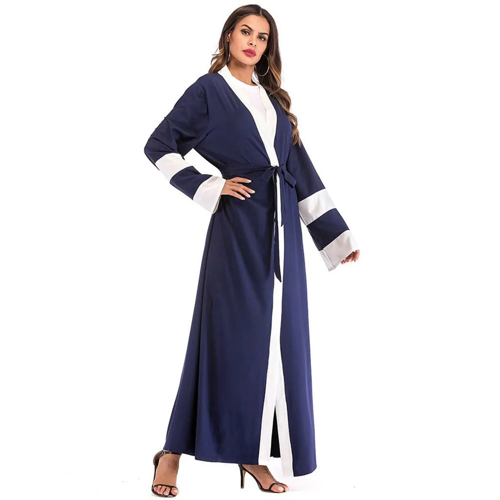 Женское длинное платье макси с длинным рукавом винтажное большого размера