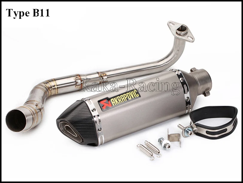 N-MAX 155 мотоцикл Akrapovic глушитель выхлопной трубы для Yamaha NMAX155 NMAX125 N MAX NMAX 155