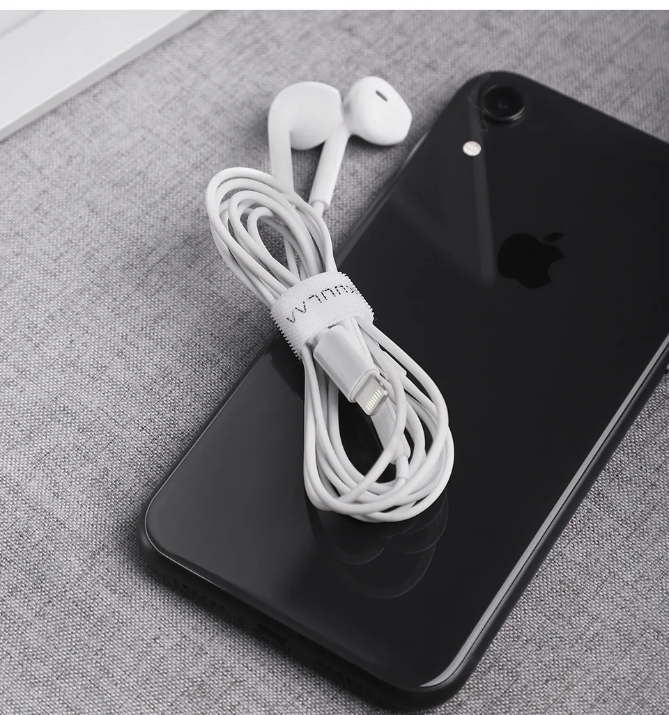 KUULAA Кабельный органайзер для телефона usb-шнур намотки наушников держатель шнур мышки протектор кабель питания управление HDMI Aux