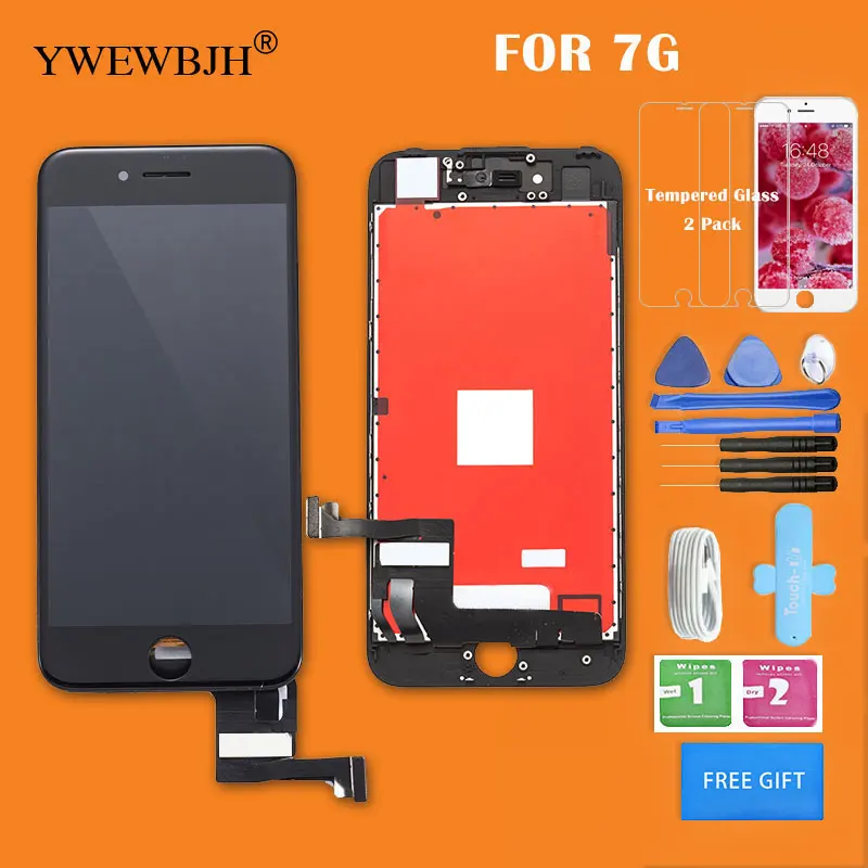 10 шт./Лот класс AAA ЖК экран для iphone 7 дигитайзер в сборе с 3D сенсорным экраном