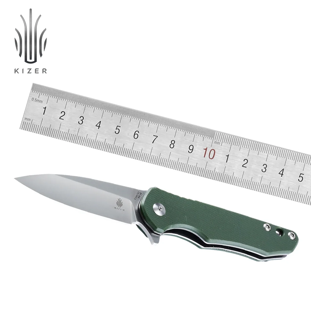 Тактический нож Kizer Barbosa V3487A2 для повседневного использования рукоятка g10