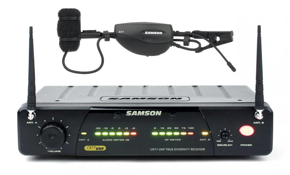 SAMSON AH1/HM40/CR77 духовые инструменты саксофон Беспроводная микрофонная система с зажимом для шоу производительности DHL/EMS