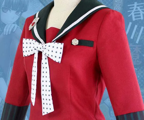 Косплей Японская игра Danganronpa V3: Killing Harmony Harukawa Maki школьная форма костюм Cos Одежда |