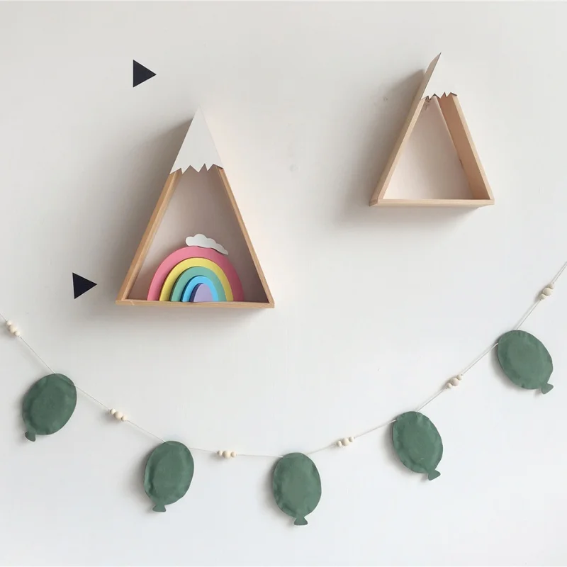 

Ins Wooden Rainbow building blocks Decoration Children 's Room Decorative Photography New Arrival