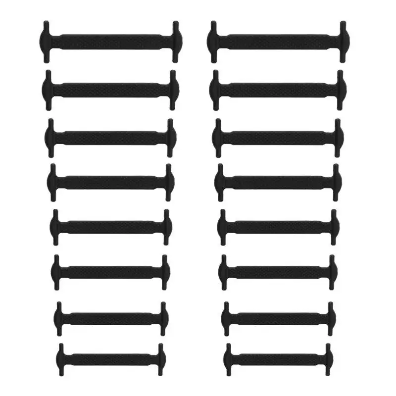 8 пар/компл. силиконовые шнурки для детей и взрослых Многофункциональный эластичная обувь шнур шнурки без завязок для детей и взрослых; ботинки со шнурками;