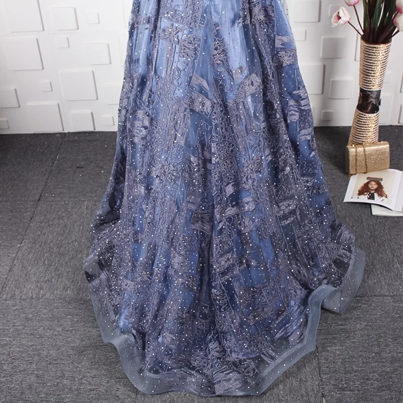 JANCEMBER vestido праздничная иллюзия v-образный вырез открытая спина молния сзади