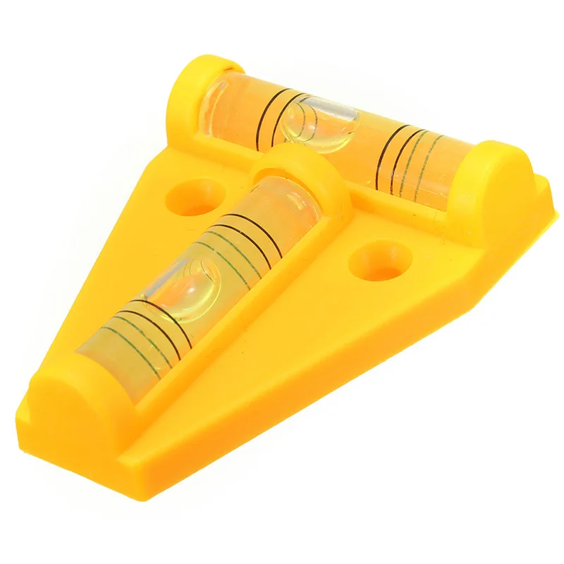 Мини двойной T спиртовой уровень пузырьковый инструмент для туристического