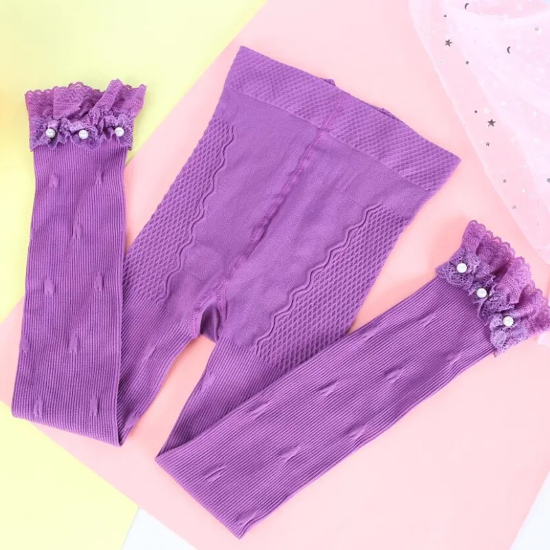 girls leggings spring dancing foot pants Elastic force legging for girls clothes cartoon cat