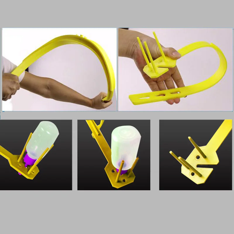 Зажим для омоложения свиньи искусственный держатель с вспомогательным зажимным