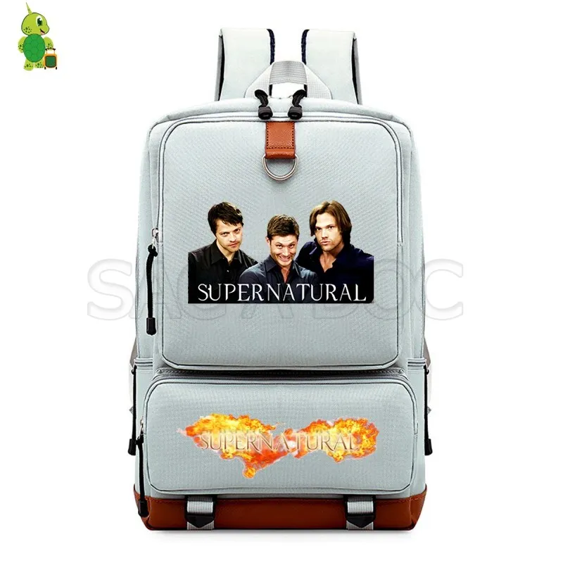 27 Mochila рюкзак Supernatural для женщин и мужчин рюкзак USB зарядка Рюкзак многофункциональные школьные сумки для подростков дорожная сумка - Цвет: 27